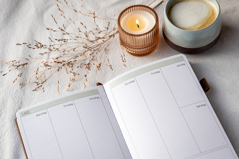 Udatert planlegger - Dager og drømmer