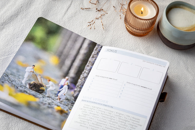 Udatert planlegger - Dager og drømmer