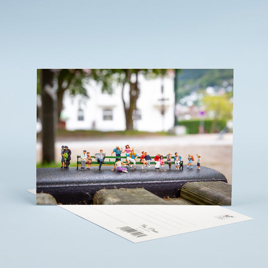 Postkort - Livets benk