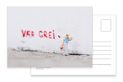 Postkort - Vær grei